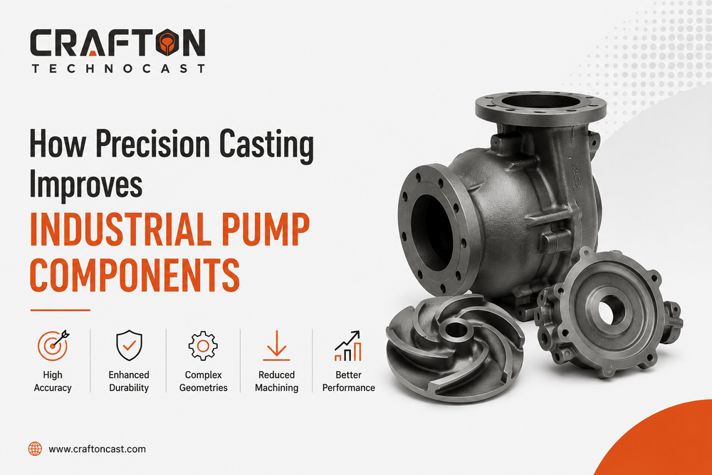 Casting for Industrial Pump Components